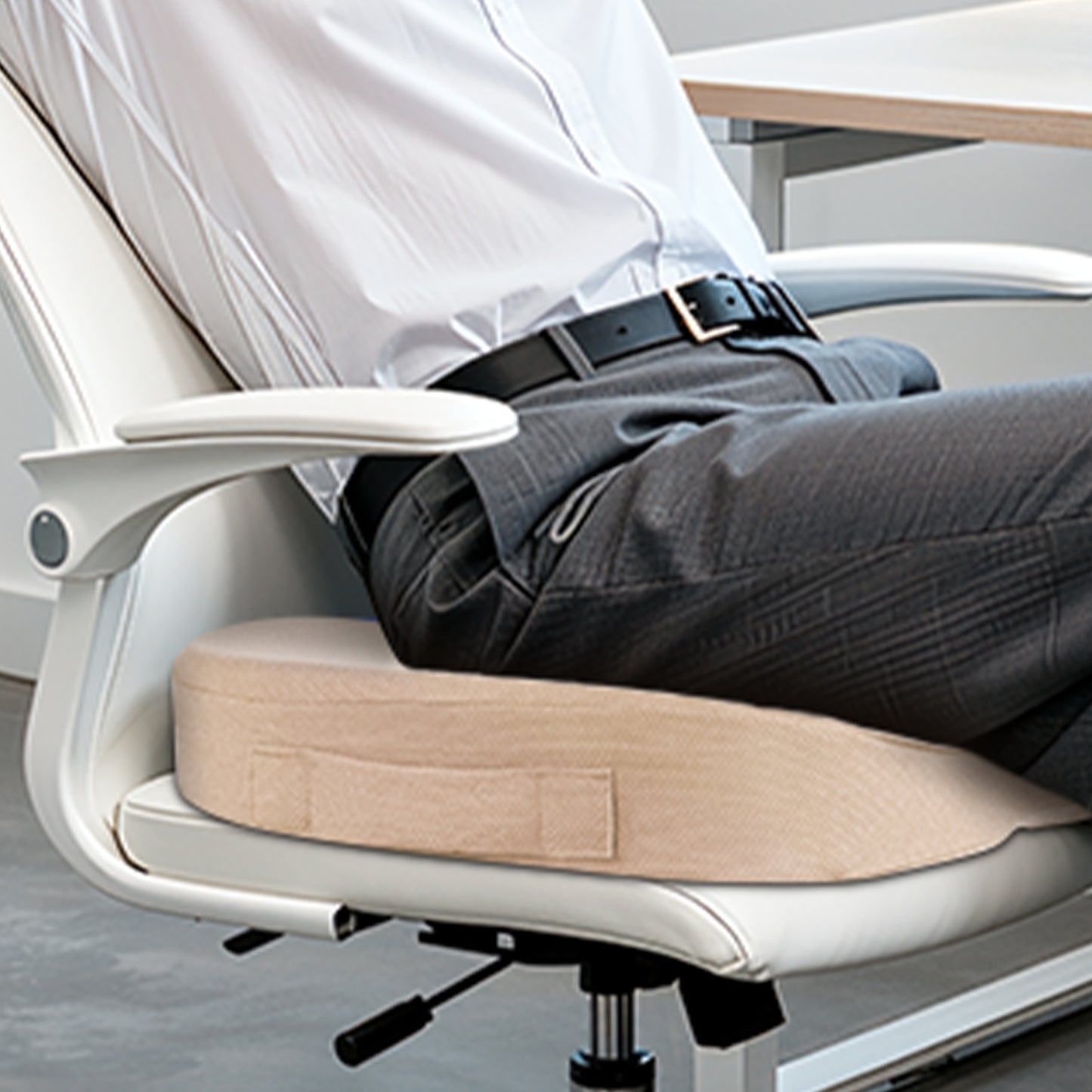 Memory Foam Seat Cushion – Ergonomic Support for Office, Car & Everyday Comfort