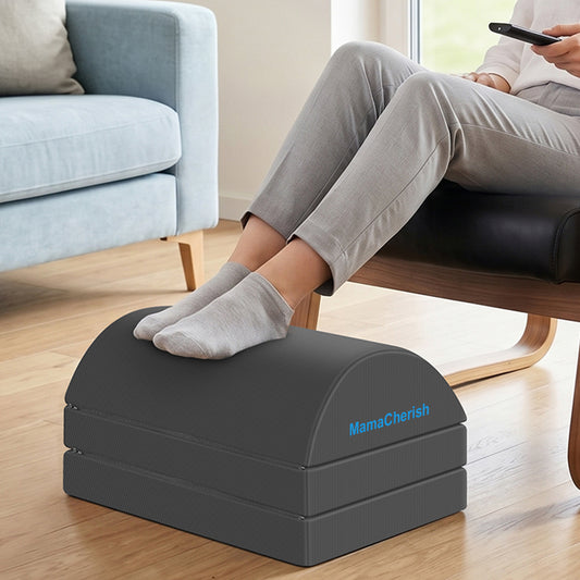 Adjustable Foot Rest – Ergonomic Under Desk Foot Stool for Office, Home & Gaming